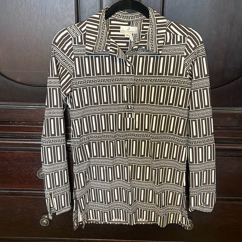 Jude Connolly made in the USA stretchy tunic top
